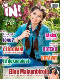Květnové číslo časopisu pro dívky IN! Květnové číslo časopisu pro dívky IN!