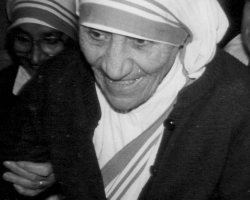 Matka Tereza v Praze 1984 foto / Mother Teresa 1984 Prague picture / photo: IMA