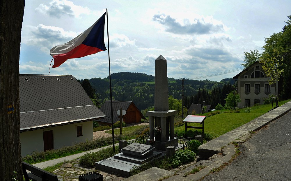 Pehled mst, kde se konaj pietn modlitby ke stmu vro Prvn svtov vlky