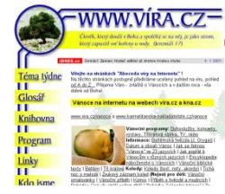 Grafická podoba webu 1998 -2001