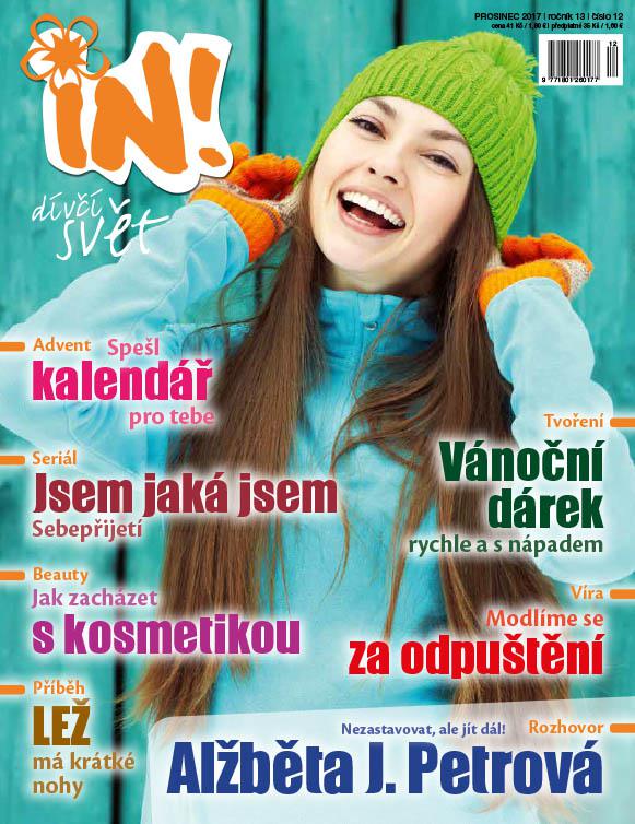 Prosincové číslo časopisu pro dívky IN!