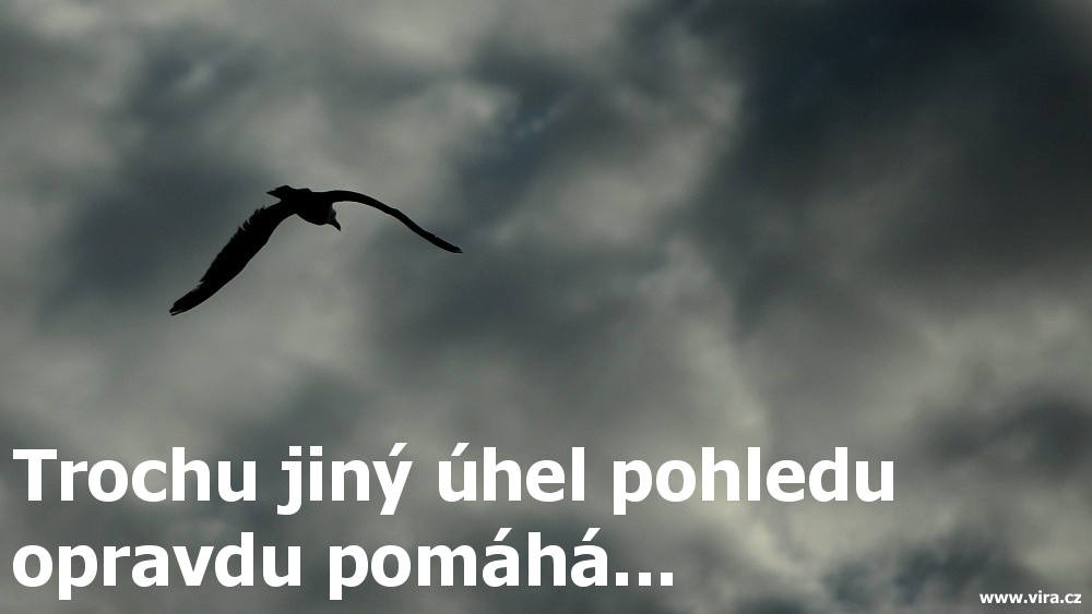 Jak těžké je přijmout všechno, s čím nejsme ve svém životě spokojeni. Pomocí je mnohdy jiný úhel pohledu...