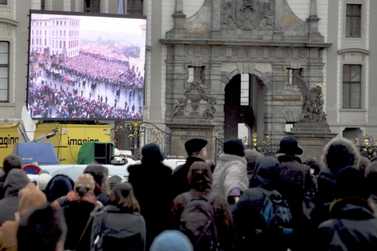 Vaclav Havel, rozloučení, Goodbye, Abschied