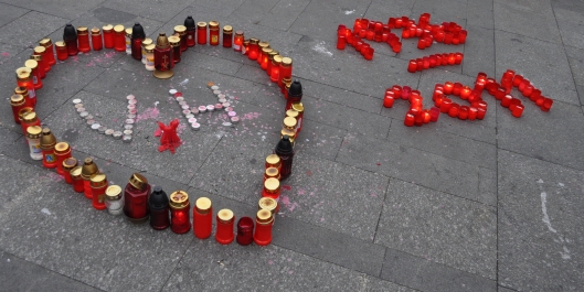 Vaclav Havel, rozloučení, Goodbye, Abschied