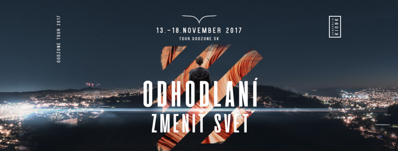 Godzone tour 2017 Praha - Odhodlaní změnit svět