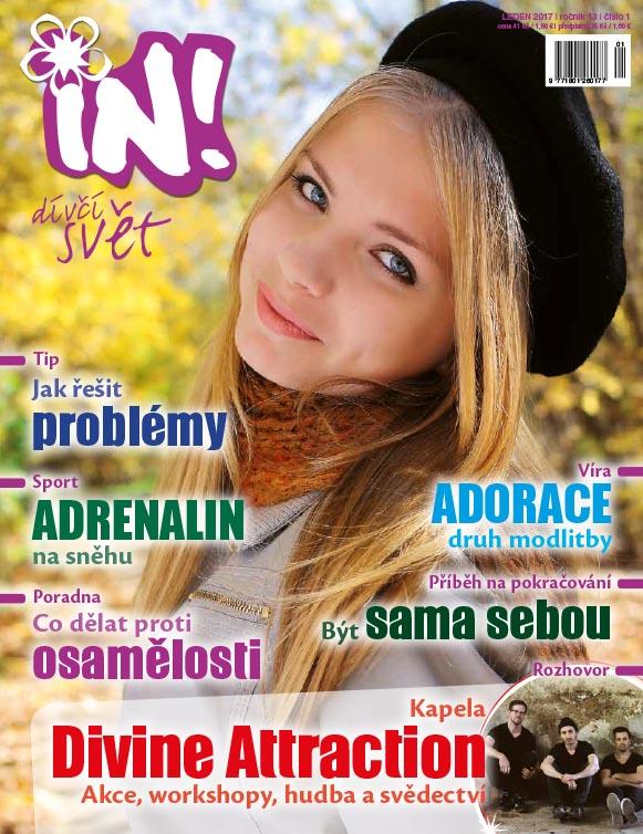 Časopis IN! - dívčí svět, leden 2017