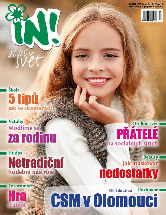 Říjnové číslo časopisu pro dívky IN!