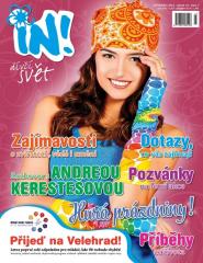 Časopis IN! - dívčí svět, prázdniny 2014