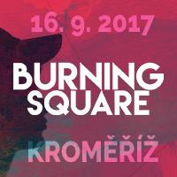 Hořící náměstí v Kroměříži