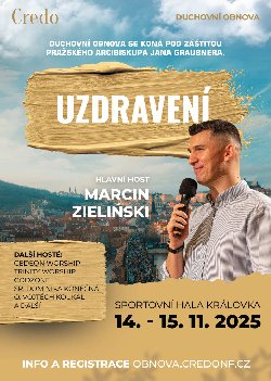 Duchovní obnova na téma "Uzdravení" 14.–15. listopadu 2025 Praha