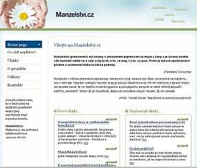 Nový web: www.manzelstvi.cz