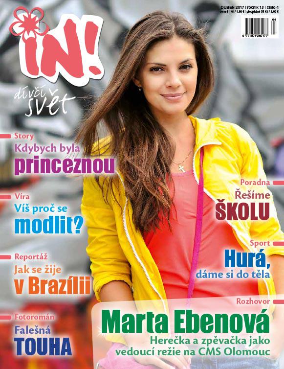 Časopis IN! - dívčí svět, duben 2017