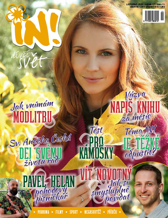 Časopis IN! pro dívky, listopadové číslo