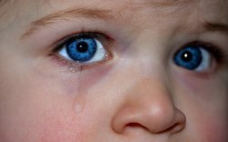 Dítě, pláč, slza / Fotka od Myriams-Fotos z Pixabay