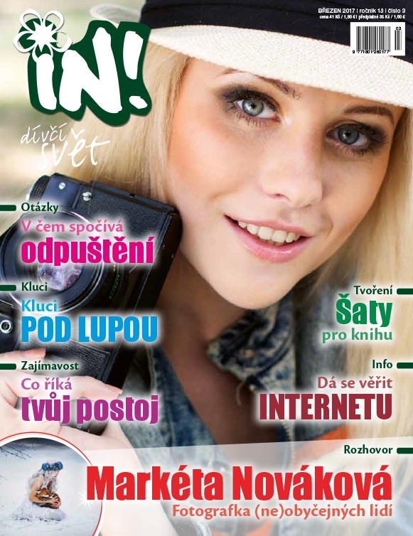 Časopis IN! - dívčí svět, březen 2017