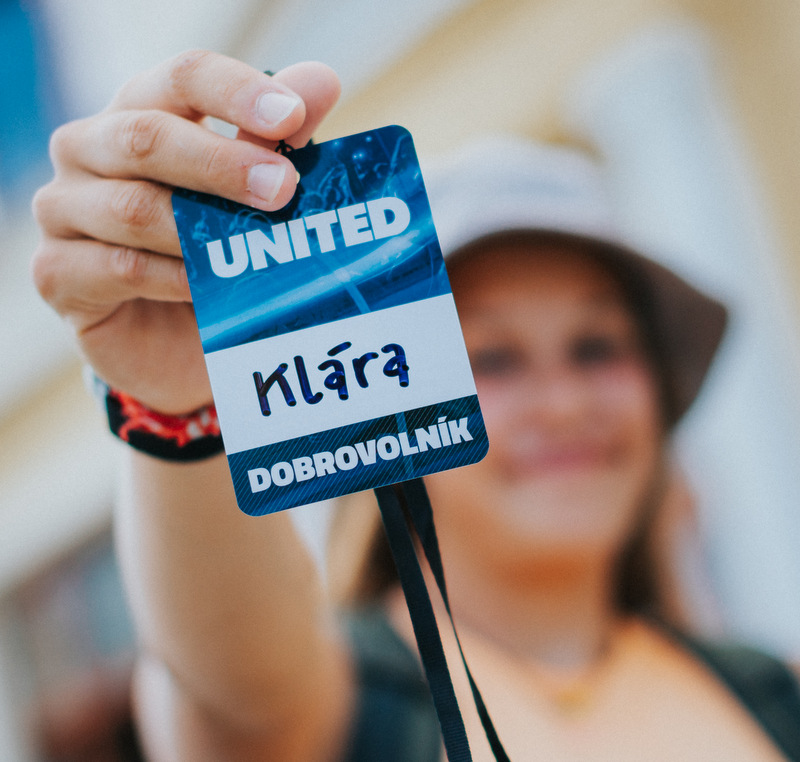 Je skvělé být dobrovolníkem na festivalu UNITED!