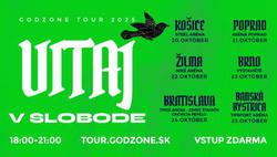 Evangelizace pro mládež - Godzone tour - i v Brně ve čt 23.10!