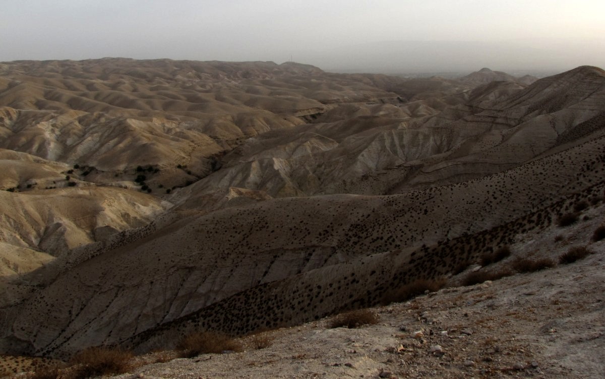 Judská poušť, kopce, hory, horizont / foto: Michal Špilar