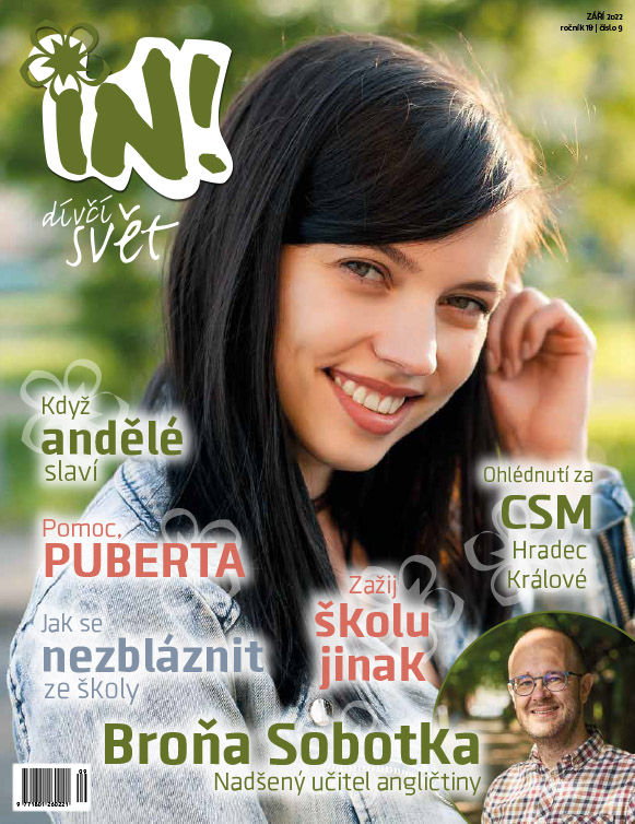 Časopis IN! pro dívky - září