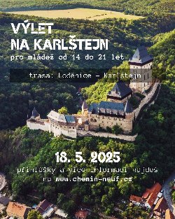 18. 5. 2025  Výlet na Karlštejn - akce pro mládež