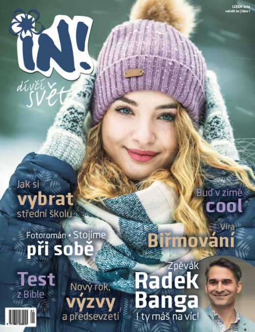 IN! Časopis pro dívky - leden 2024