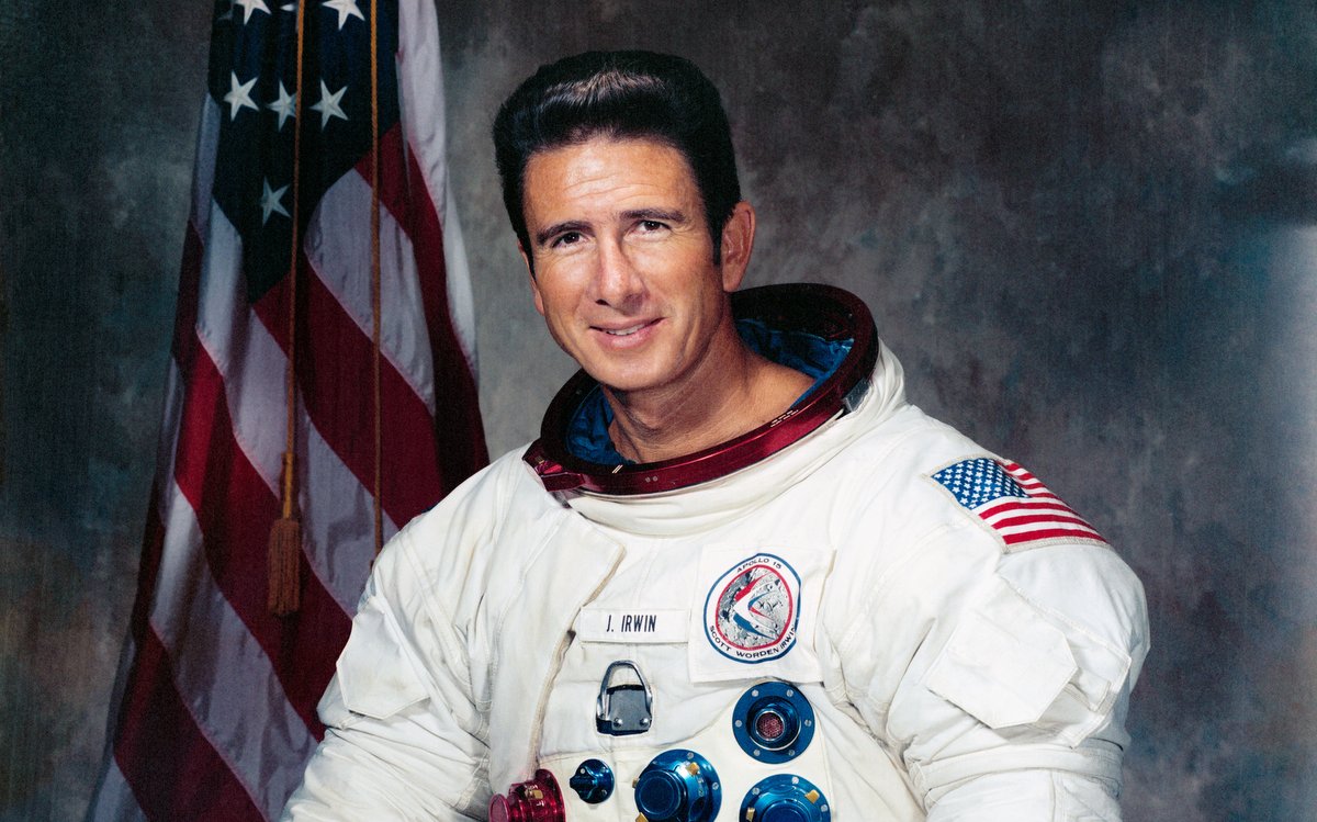Astronaut J. B. Irwin: to ze Ježíš chdil po Zemi je víc, než že jsem já chodil po Měsíci