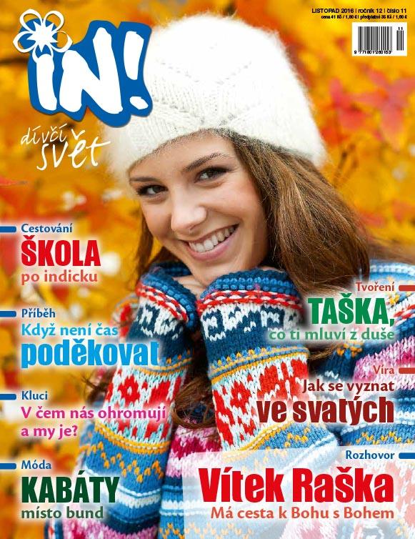 Časopis IN! - dívčí svět, listopad 2016