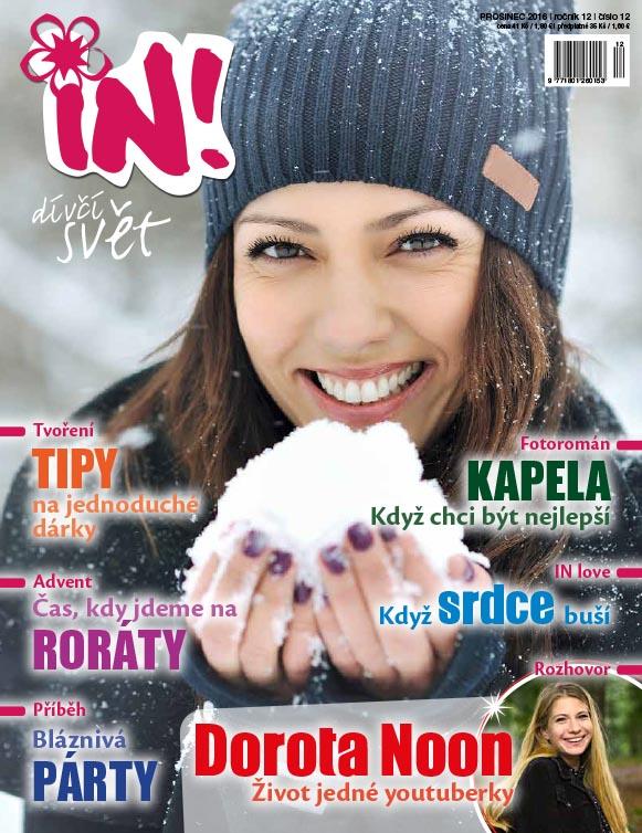 Časopis IN! - dívčí svět, prosinec 2016