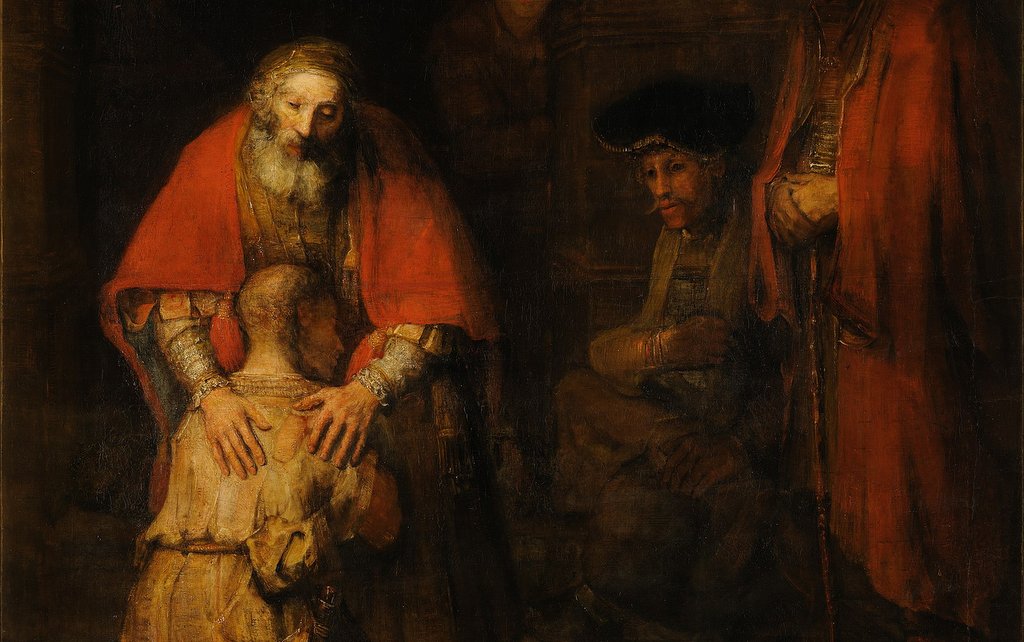 „Návrat ztraceného syna“ od nizozemského malíře H. R. Rembrandta (1606 – 1669).  (Zdroj: Wikimedia)