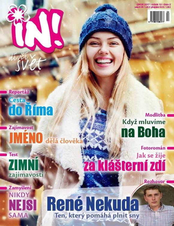 Časopis IN! - dívčí svět, únor 2017