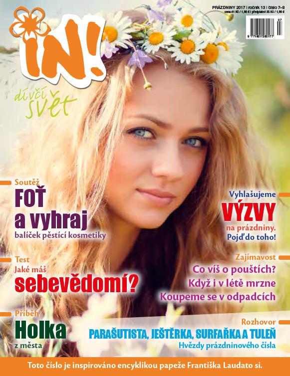 Časopis IN! - dívčí svět, prázdniny 2017